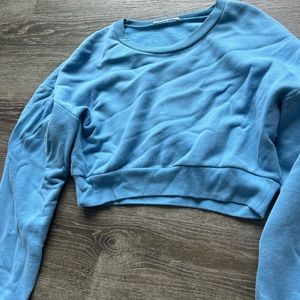 Blue reformation sweater